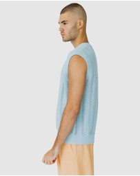 Justin Cassin - Cassis Knitted Vest