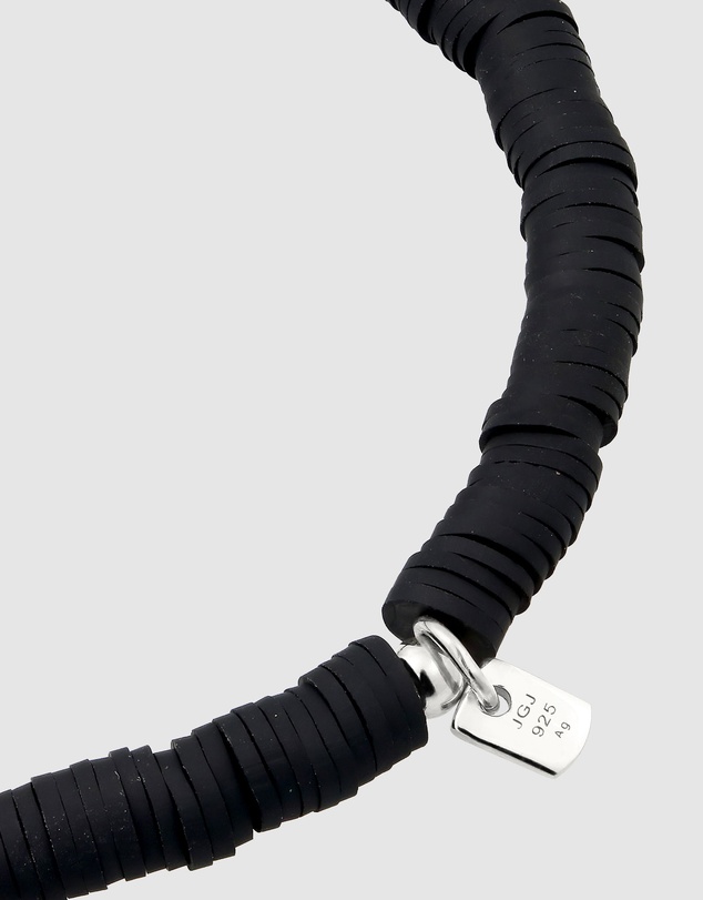 Kuzzoi - ICONIC EXCLUSIVE - Cornelian Skull Bead Bracelet in 925 Silver