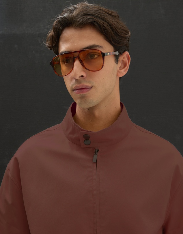 AERE - Organic Cotton Bomber Jacket