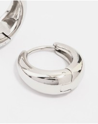 Lovisa - Waterproof Stainless Steel Mini Drop Huggie Earrings