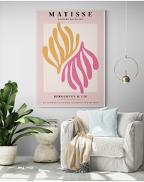 Inka Arthouse - Pink Coral by Henri Matisse Art Print