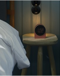 Kreafunk - Kreafunk Ivy Alarm Clock W/ Bluetooth Speaker - Terracotta