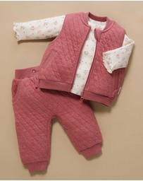 Purebaby - Quilted Vest -Kids-Babies