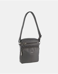 Pierre Cardin - Pierre Cardin Anti-Theft Cross Body Bag in Grey