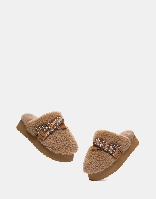 EVERAU - Australian Shepherd Ugg Cecil Platform House Shoes