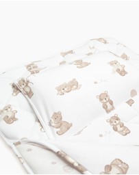Living Textiles - Deluxe Nap Mat - Cuddly Bear
