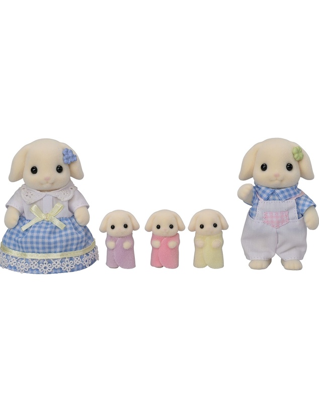 Sylvanian Families - Sylvanian Families Flora Rabbit Family