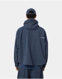 PYRA - CARGO SHELL JACKET- NAVY