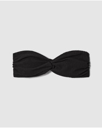 & Other Stories - Textured Bandeau Bikini Top