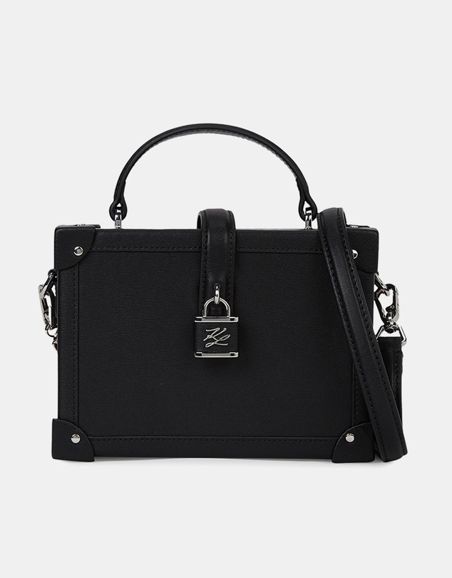 Karl Lagerfeld - K/Autograph Padlock Small Trunk Bag