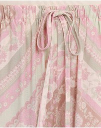 Petal & Pup - Varia Wide Leg Pant - Sage Paisley