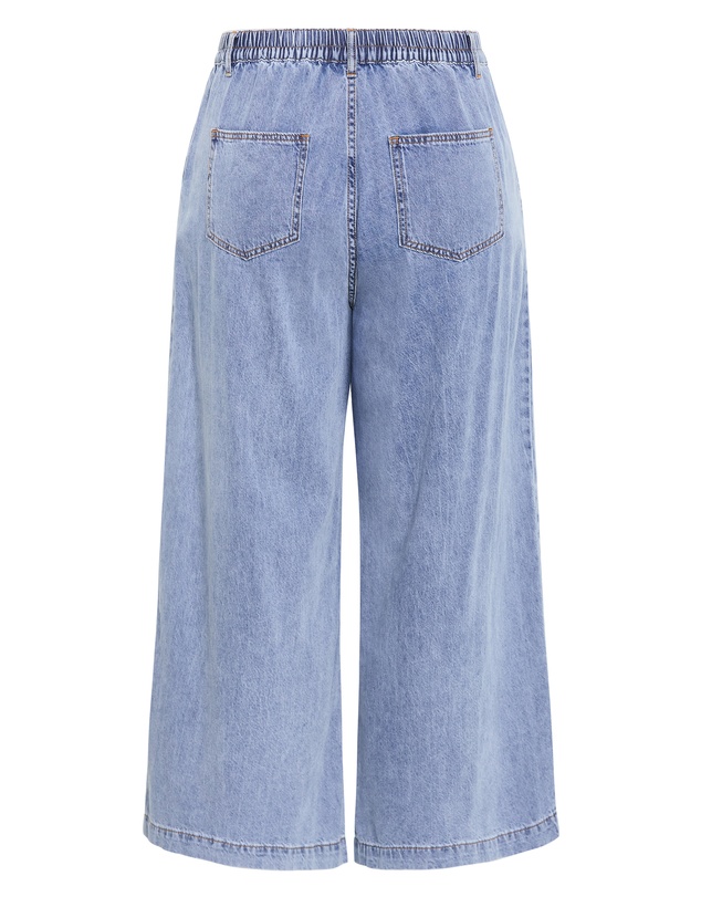 City Chic - Tilly Cotton Denim Pant