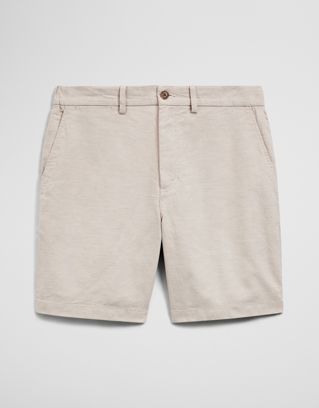 Country Road - Cotton Linen Stretch Textured Short