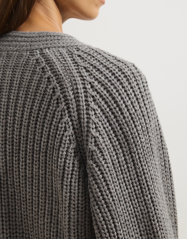 Atmos&Here - Reese Chunky Knit Wrap Cardigan