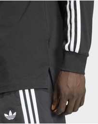 adidas Originals - 3-STRIPES RUGBY LONGSLEEVE POLO Mens
