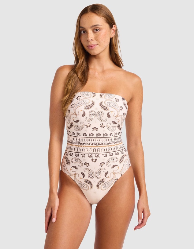 Seafolly - Drift Club Bandana DD Bandeau One Piece Swimsuit