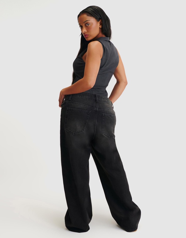 Cotton On - Curvy Low Super Baggy Jeans