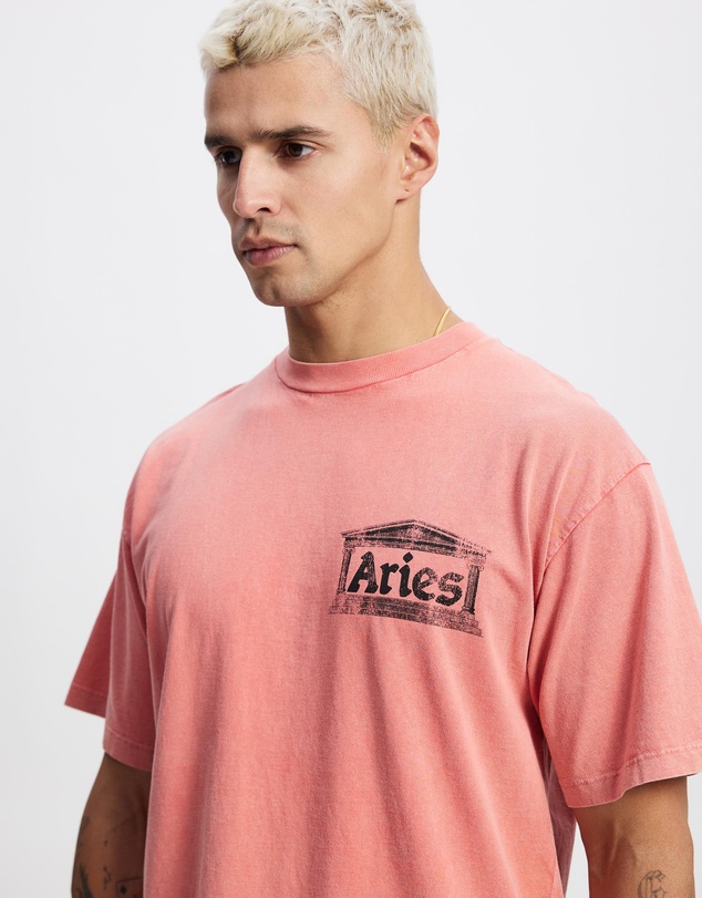 Aries - Aged Ancient Temple SS Tee