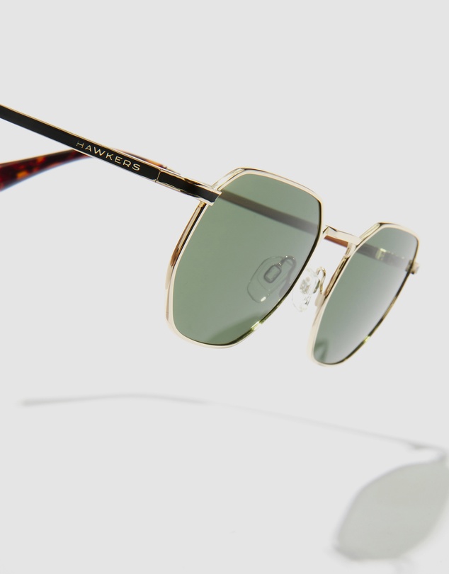 Hawkers Co - HAWKERS - Polarized Gold Aligator SIXGON Sunglasses for Men and Women UV400