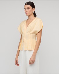Staple the Label - Estelle Pleated Blouse