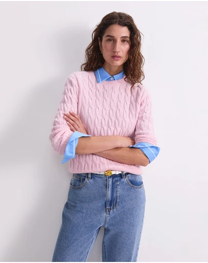 Sportscraft - Merino Cable Sweater