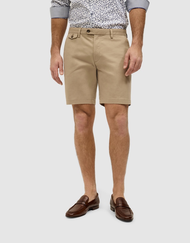 Politix - Slim Stretch Cotton Stretch Chino Short