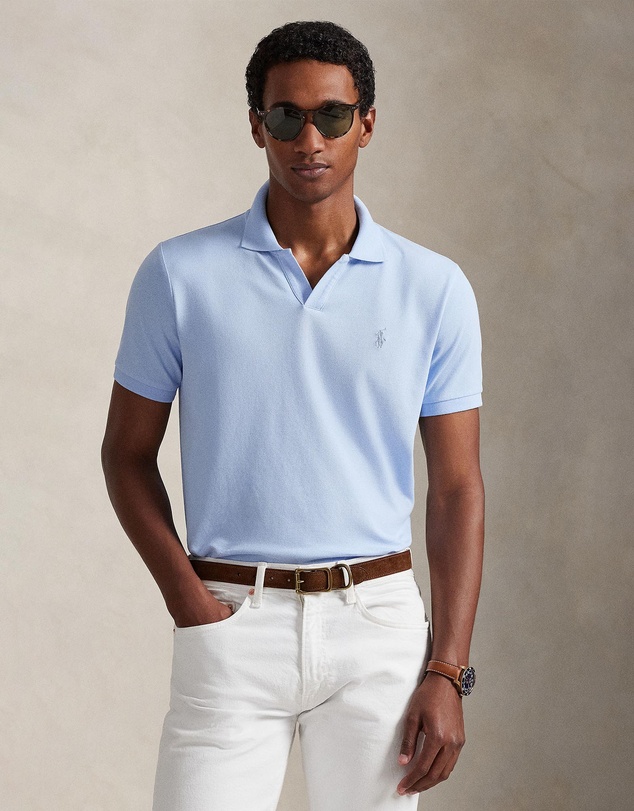 Polo Ralph Lauren - Custom Slim Fit Stretch Mesh Polo Shirt - ICONIC EXCLUSIVE