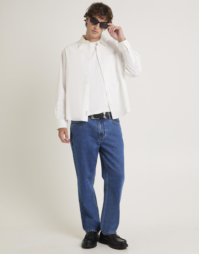 Arvust - Script Oxford Long Sleeve Shirt