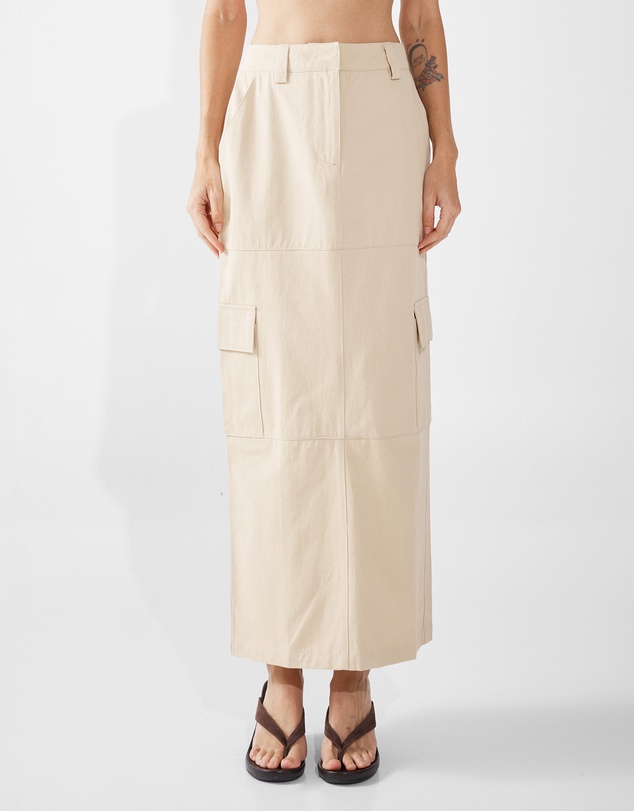 BY.DYLN - Laikon Cargo Maxi Skirt