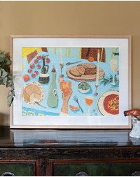 Journey Of Something - 1000 Piece Puzzle - Feast on the Sunlit Terrace
