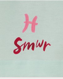 SMWR. by The Somewhere Co - Pisces Astrology Oversized Tee