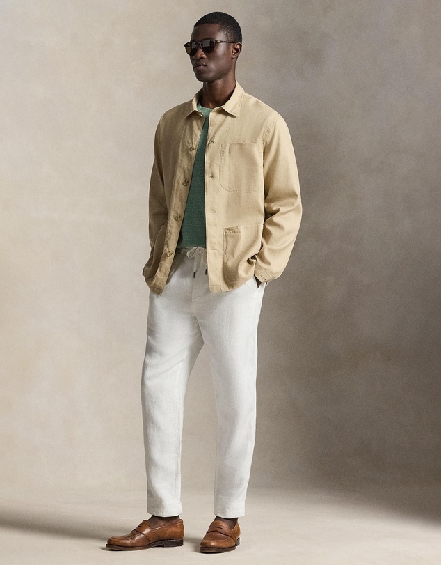 Polo Ralph Lauren - Stretch Linen-Cotton Overshirt