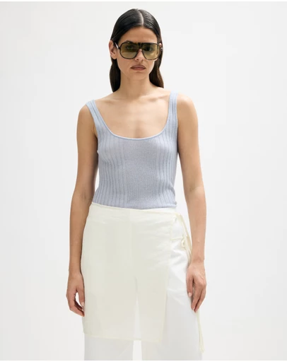 Minima Esenciales - Lott Merino Wool Knitted Tank