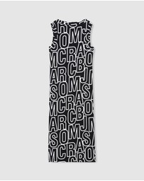 Marc Jacobs - All Over Logo Sleeveless Dress - Kids-Teens
