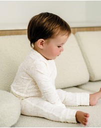 Kynd Baby - Day Or Night Onesie in Rabbit