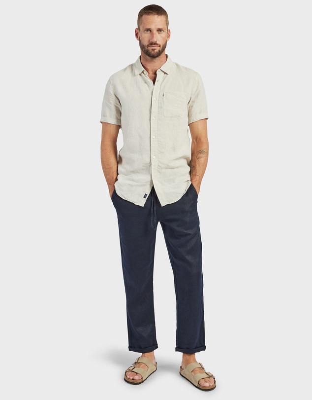 Academy Brand - Hampton Linen S/S Shirt