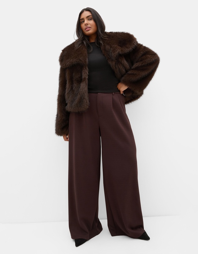 City Chic - Mae Tailored Wide Leg Pant