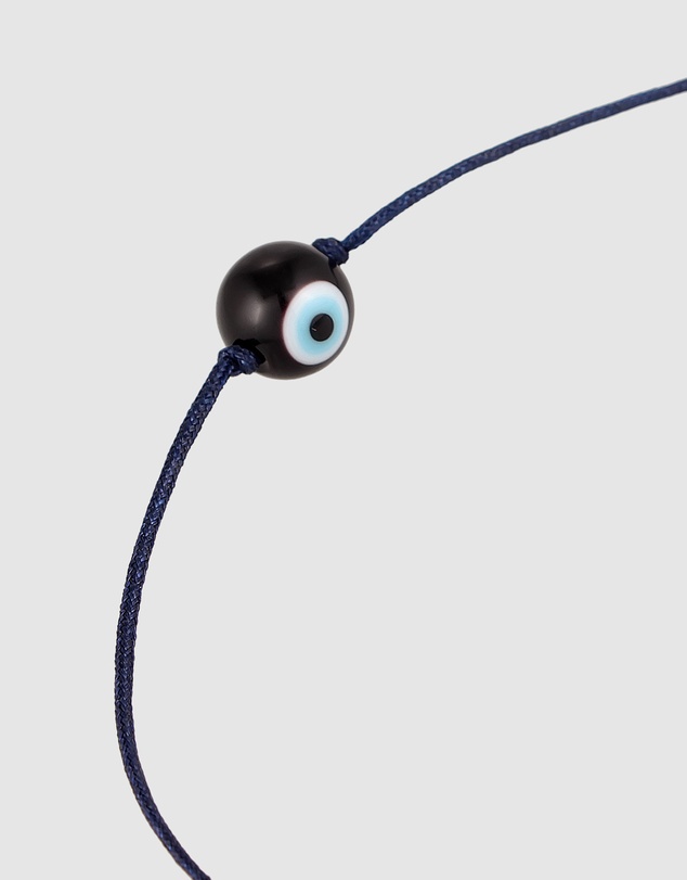 Kuzzoi - ICONIC EXCLUSIVE - Nylon Bracelet with Evil Eye Bead