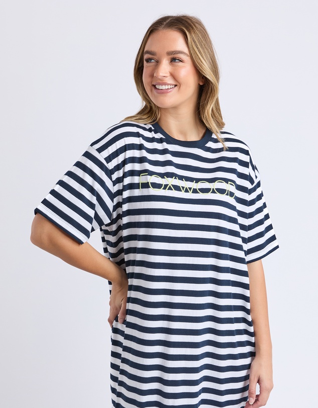Foxwood - Simplified Stripe Tee Dress