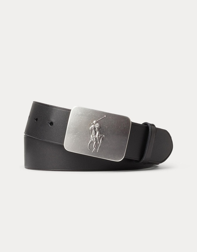 Polo Ralph Lauren - Pony-Plaque Leather Belt