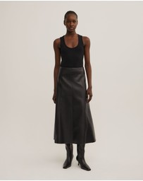 Witchery - Pu Panel Skirt