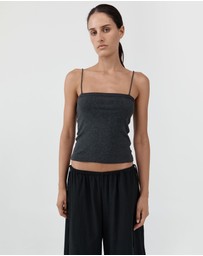 St. Agni - Organic Cotton Square Neck Camisole