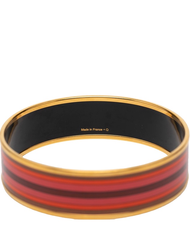 Pre-Loved by Azura Reborn - Pre-Loved Wide Printed Enamel Bangle 65