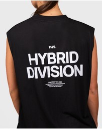 TWL - Oversized Haloflex Muscle Tank Hybrid Division