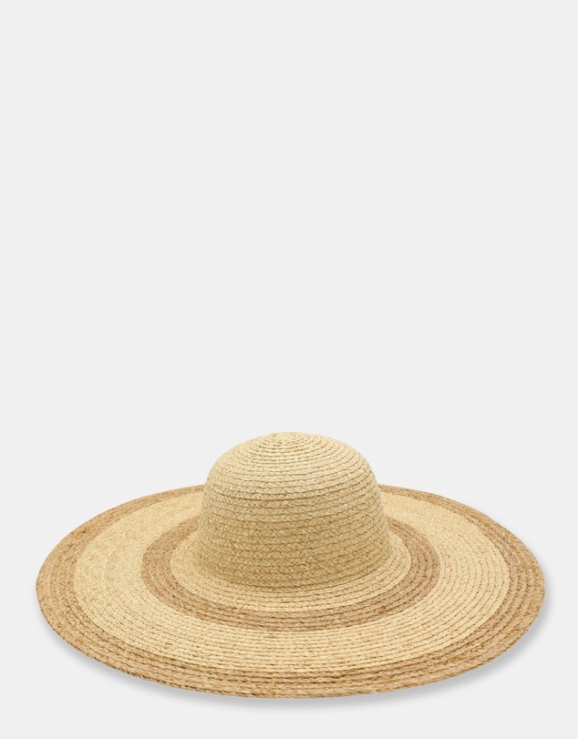 Morgan & Taylor - Gianna Floppy Hat in Beige