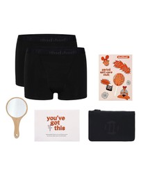 Modibodi - Teen First Period Kit with 2 Hipster Boyshort Moderate Absorbency