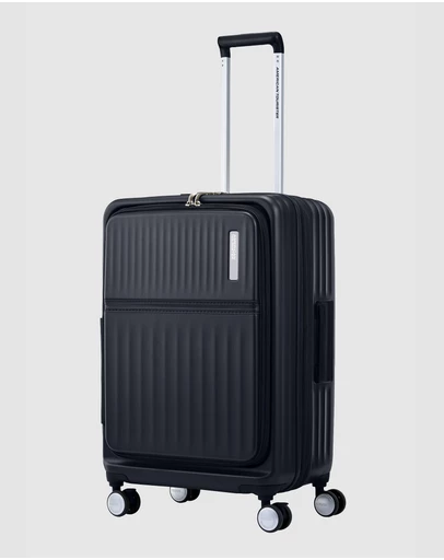 American Tourister - Tranto Check-In Medium 68Cm Suitcase Expandable Book & Centre Opening