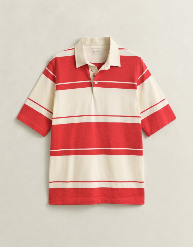 Gant - Striped Short Sleeve Rugger
