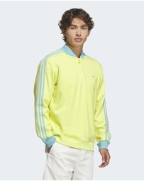 adidas Originals - Originals 3-Stripes 1/4 Zip Sweatshirt Mens