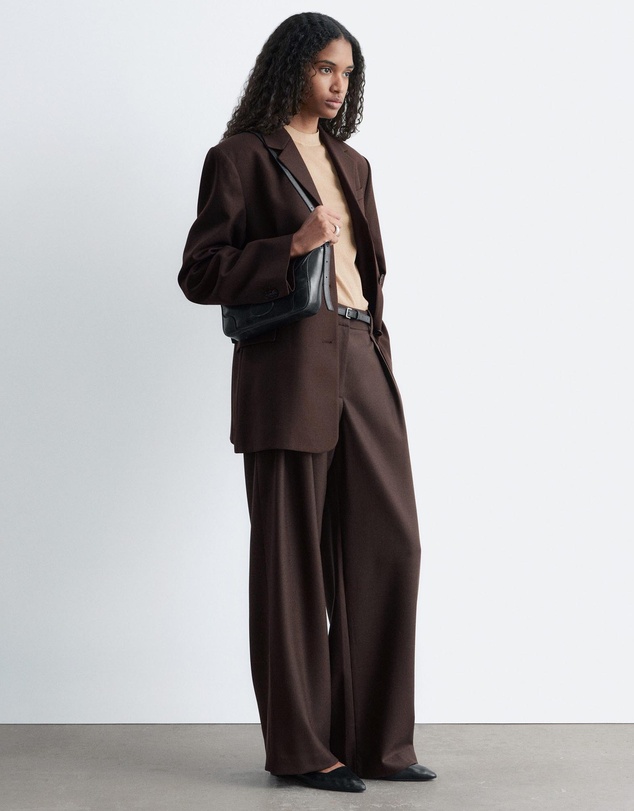 & Other Stories - Wool-Blend Tailored Trousers